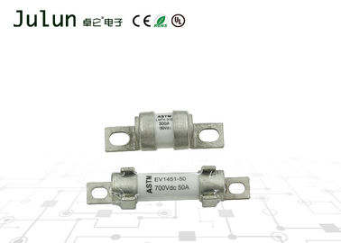 700V 50A ชาร์จกองยานพาหนะฟิวส์พลังงานไฟฟ้าแรงสูงฟิวส์ยานพาหนะ