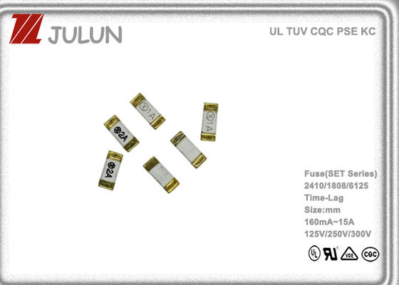 125V สแควร์ชิปฟิวส์ 0603 1206 1808 2410 6125