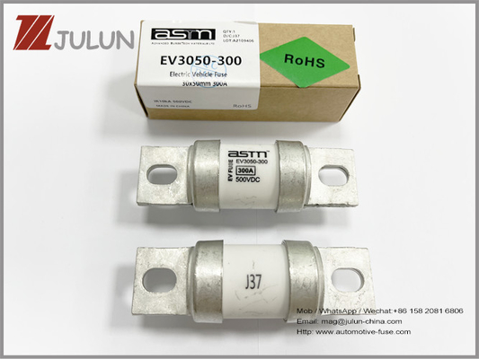 สตั๊ดเมาเซรามิก 500V DC วัตถุประสงค์ทั่วไปฟิวส์สำหรับ EV HEV