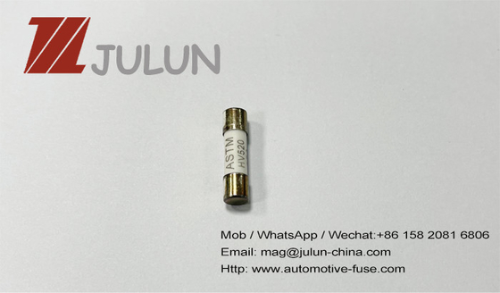 600V 500V 5x20mm Time Delay ฟิวส์หลอดเซรามิก