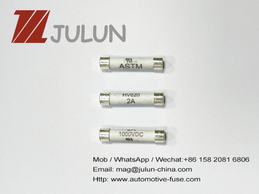 6x30mm 1000VDC / AC Fast Acting ฟิวส์หลอดเซรามิกสำหรับเครื่องมือวัดแบบดิจิตอล