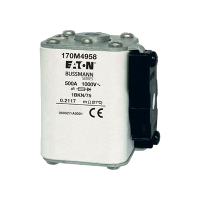 ฟิวส์ตัวกล่องสี่เหลี่ยมปลายแบนมาตรฐานยุโรป 1000V 50 - 1400A