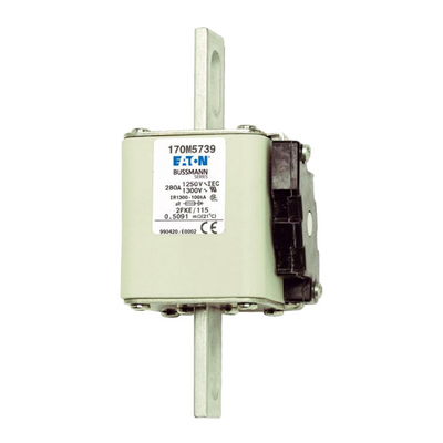 1250V 50A-1400A ฟิวส์สี่เหลี่ยม 170M5739 ระบบ European Standard Series